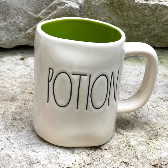 Rae Dunn POTION Mug with Green Interior - Picture 5 of 5